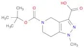 5-(tert-butoxycarbonyl)-1-methyl-4,5,6,7-tetrahydro-1H-pyrazolo[4,3-c]pyridine-3-carboxylic acid