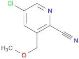 2-Pyridinecarbonitrile, 5-chloro-3-(methoxymethyl)-