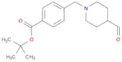 tert-Butyl 4-((4-Formylpiperidin-1-yl)methyl)benzoate