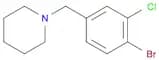1-(4-Bromo-3-chlorobenzyl)piperidine