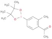 1-[2-methyl-4-(tetramethyl-1,3,2-dioxaborolan-2-yl)phenyl]ethanone