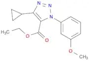 Ethyl 4-Cyclopropyl-1-(3-Methoxyphenyl)-1H-1,2,3-Triazole-5-Carboxylate