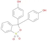 Phenol, 4,4'-(1,1-dioxido-3H-2,1-benzoxathiol-3-ylidene)bis-