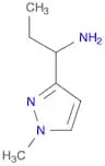 1-(1-Methyl-1H-pyrazol-3-yl)propan-1-amine