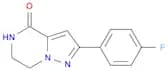 2-(4-Fluorophenyl)-6,7-Dihydropyrazolo[1,5-A]Pyrazin-4(5H)-One