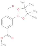 Methyl 4-(Bromomethyl)-3-(tetramethyl-1,3,2-dioxaborolan-2-yl)benzoate