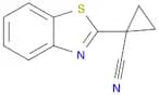 1-(Benzo[d]thiazol-2-yl)cyclopropanecarbonitrile