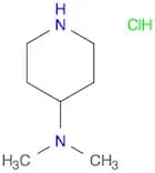 4-Piperidinamine, N,N-dimethyl-, monohydrochloride