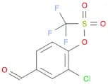 Methanesulfonic acid, trifluoro-, 2-chloro-4-formylphenyl ester