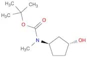 tert-Butyl ((1r,3r)-3-hydroxycyclopentyl)(methyl)carbamate