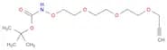 N-Boc-aminoxy-peg3-propargyl
