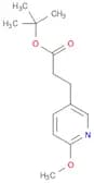 tert-Butyl 3-(6-methoxypyridin-3-yl)propanoate