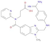 b-Alanine,N-[[2-[[[4-(aminoiminomethyl)phenyl]amino]methyl]-1-methyl-1H-benzimidazol-5-yl]carbonyl…