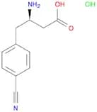 (R)-3-Amino-4-(4-cyanophenyl)butanoic acid hydrochloride