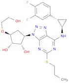 1,2-Cyclopentanediol,3-[7-[[(1R,2S)-2-(3,4-difluorophenyl)cyclopropyl]amino]-5-(propylthio)-3H-1,2…