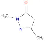 3H-Pyrazol-3-one, 2,4-dihydro-2,5-dimethyl-