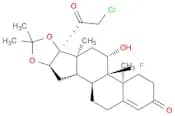 Pregn-4-ene-3,20-dione,21-chloro-9-fluoro-11-hydroxy-16,17-[(1-methylethylidene)bis(oxy)]-,(11b,16…