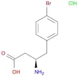 Benzenebutanoic acid, b-amino-4-bromo-, hydrochloride (1:1), (bR)-