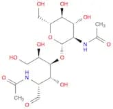 N-[(3R,4R,5S,6R)-5-[(3R,4R,5R,6R)-3-acetamido-4,5-dihydroxy-6-(hydroxymethyl)oxan-2-yl]oxy-2,4-dih…