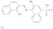 1-Naphthalenesulfonic acid,3-hydroxy-4-[(1-hydroxy-2-naphthalenyl)azo]-, monosodium salt