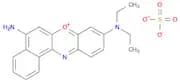 Benzo[a]phenoxazin-7-ium, 5-amino-9-(diethylamino)-, sulfate (2:1)