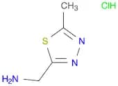 (5-METHYL-1,3,4-THIADIAZOL-2-YL)METHANAMINE HCL