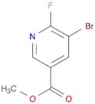 3-Pyridinecarboxylic acid, 5-bromo-6-fluoro-, methyl ester