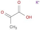 Propanoic acid, 2-oxo-, potassium salt