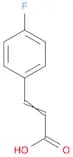 2-Propenoic acid, 3-(4-fluorophenyl)-