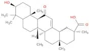 Olean-12-en-29-oic acid, 3-hydroxy-11-oxo-, (3b,20b)-