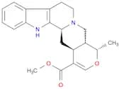 Oxayohimban-16-carboxylic acid, 16,17-didehydro-19-methyl-, methylester, (19a)-