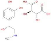 1,2-Benzenediol, 4-[(1R)-1-hydroxy-2-(methylamino)ethyl]-,(2R,3R)-2,3-dihydroxybutanedioate (1:1) …