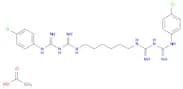 2,4,11,13-Tetraazatetradecanediimidamide,N,N''-bis(4-chlorophenyl)-3,12-diimino-, diacetate