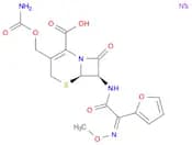 5-Thia-1-azabicyclo[4.2.0]oct-2-ene-2-carboxylic acid,3-[[(aminocarbonyl)oxy]methyl]-7-[[(2Z)-2-fu…