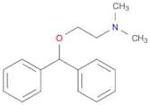 Ethanamine, 2-(diphenylmethoxy)-N,N-dimethyl-