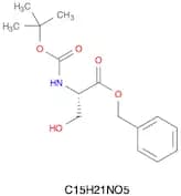 L-Serine, N-[(1,1-dimethylethoxy)carbonyl]-, phenylmethyl ester