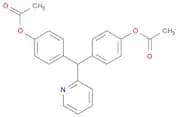 Phenol, 4,4'-(2-pyridinylmethylene)bis-, diacetate (ester)