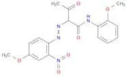 Butanamide,2-[(4-methoxy-2-nitrophenyl)azo]-N-(2-methoxyphenyl)-3-oxo-