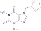 7-(1,3-dioxolan-2-ylmethyl)-1,3-dimethylpurine-2,6-dione