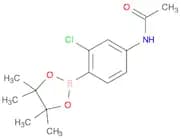 Acetamide,N-[3-chloro-4-(4,4,5,5-tetramethyl-1,3,2-dioxaborolan-2-yl)phenyl]-