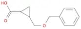 Cyclopropanecarboxylic acid, 2-[(phenylmethoxy)methyl]-