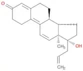 Estra-4,9,11-trien-3-one, 17-hydroxy-17-(2-propenyl)-, (17b)-