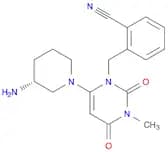Benzonitrile,2-[[6-[(3R)-3-amino-1-piperidinyl]-3,4-dihydro-3-methyl-2,4-dioxo-1(2H)-pyrimidinyl]m…