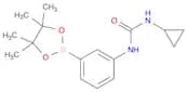 1-Cyclopropyl-3-(3-(4,4,5,5-tetramethyl-1,3,2-dioxaborolan-2-yl)phenyl)urea