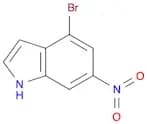 1H-Indole, 4-bromo-6-nitro-