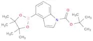tert-Butyl 4-(4,4,5,5-tetramethyl-1,3,2-dioxaborolan-2-yl)-1H-indole-1-carboxylate
