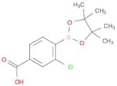 3-CHLORO-4-(4,4,5,5-TETRAMETHYL-1,3,2-DIOXABOROLAN-2-YL)BENZOIC ACID