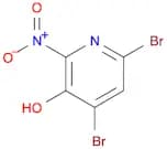 4,6-dibromo-2-nitropyridin-3-ol