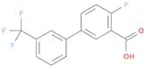 2-fluoro-5-[3-(trifluoromethyl)phenyl]benzoic acid
