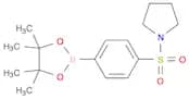 Pyrrolidine,1-[[4-(4,4,5,5-tetramethyl-1,3,2-dioxaborolan-2-yl)phenyl]sulfonyl]-